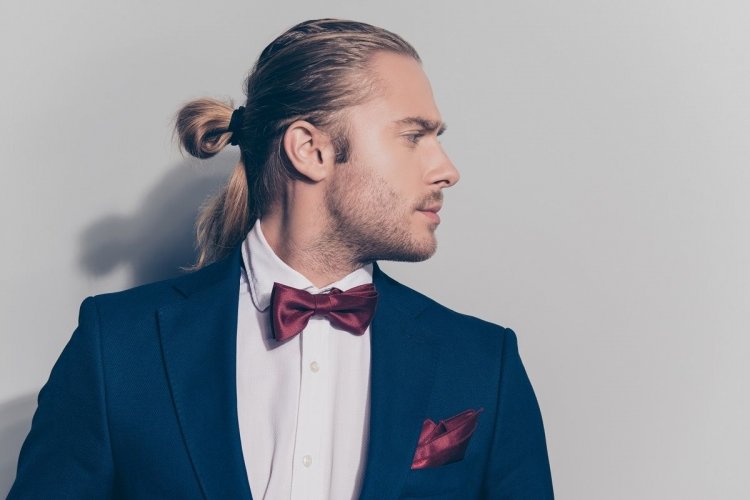 man bun