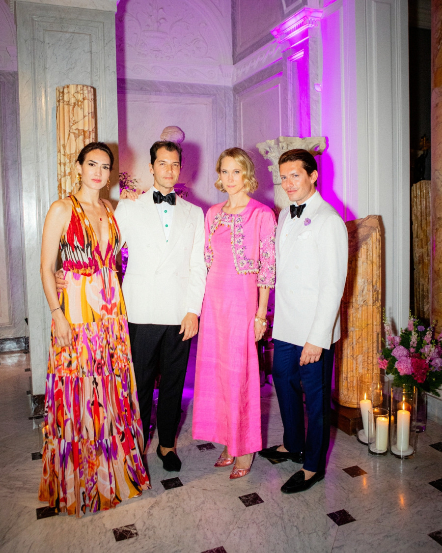 ZANI GUGELMANN, RICARDO D'ALMEIDA FIGUEIREDO, INDRE' ROCKEFELLER AND EDGARDO OSORIO