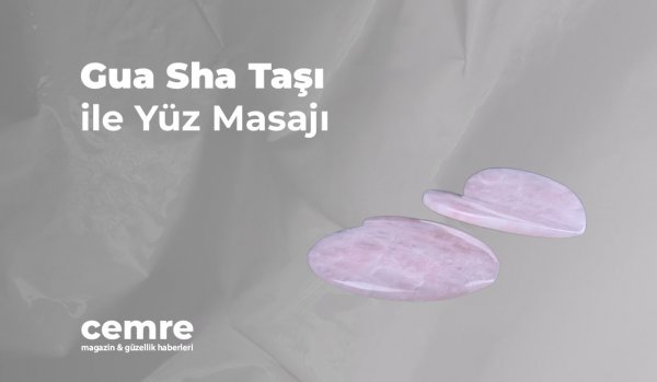 Gua Sha Taşı ile Yüz Masajı