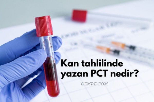 Kan tahlilinde yazan PCT nedir? PCT aralığı kaç olmalı?