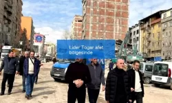 Lider Togar afet bölgesinde