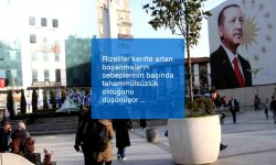 Rizeliler kentte artan boşanmaların sebeplerinin başında tahammülsüzlük olduğunu düşünüyor