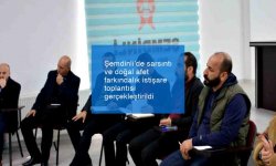 Şemdinli’de sarsıntı ve doğal afet farkındalık istişare toplantısı gerçekleştirildi