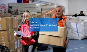 Şile’de depremzedelerin yaraları sarılıyor