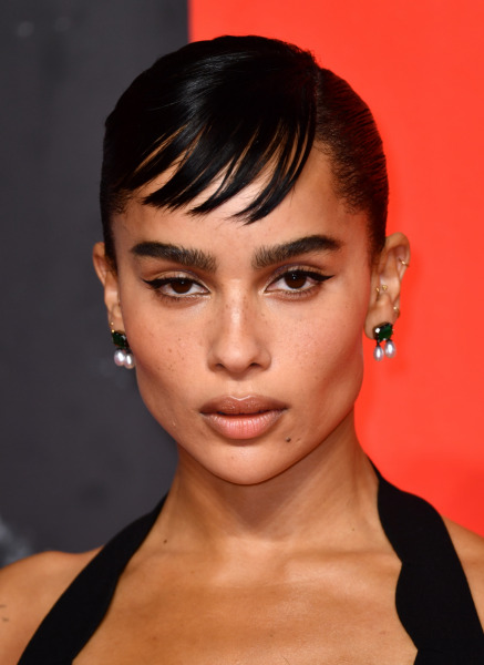 zoe-kravitz-batman-red-catpet-updo-beauty